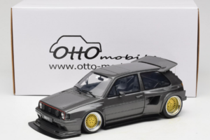 Volkswagen Golf Mk2 Khyzyl Saleem Grå Otto 1:18 OT476 Resin — billede 6 af 6