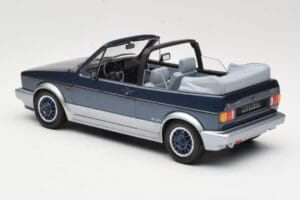 Volkswagen Golf Mk1 Cabriolet Bel Air Blue Metallic Norev 1:18 188404 Metal — billede 5 af 6