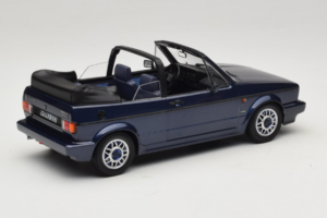 Volkswagen Golf Mk1 Cabriolet Quartett Inca Blue Norev 1:18 188628 Metal — billede 2 af 6