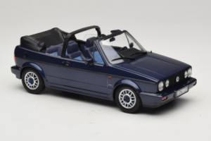 Volkswagen Golf Mk1 Cabriolet Quartett Inca Blue Norev 1:18 188628 Metal — billede 4 af 6