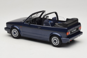 Volkswagen Golf Mk1 Cabriolet Quartett Inca Blue Norev 1:18 188628 Metal — billede 5 af 6