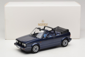 Volkswagen Golf Mk1 Cabriolet Quartett Inca Blue Norev 1:18 188628 Metal — billede 6 af 6