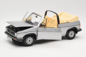 Volkswagen Golf Mk1 Cabriolet Sølv Sun Star 1:18 VW004 Metal — billede 2 af 8