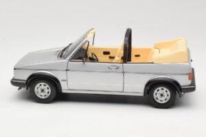 Volkswagen Golf Mk1 Cabriolet Sølv Sun Star 1:18 VW004 Metal — billede 4 af 8