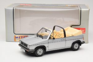 Volkswagen Golf Mk1 Cabriolet Sølv Sun Star 1:18 VW004 Metal — billede 8 af 8