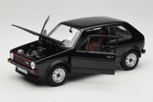 Volkswagen Golf Mk1 GTI Sort Norev 1:18 188487 Metal — billede 2 af 8