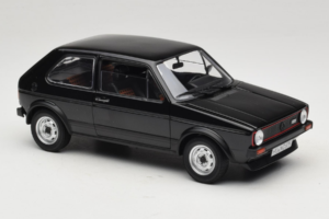 Volkswagen Golf Mk1 GTI Sort Norev 1:18 188487 Metal — billede 6 af 8