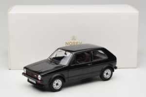 Volkswagen Golf Mk1 GTI Sort Norev 1:18 188487 Metal — billede 8 af 8