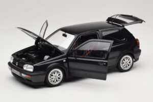Volkswagen Golf Mk3 GTI Black Metallic Norev 1:18 188415 Metal — billede 2 af 8
