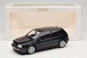 Volkswagen Golf Mk3 GTI Black Metallic Norev 1:18 188415 Metal — billede 8 af 8