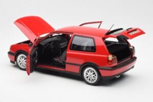 Volkswagen Golf Mk3 GTI Flash Red Norev 1:18 188418 Metal — billede 5 af 8