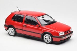 Volkswagen Golf Mk3 GTI Flash Red Norev 1:18 188418 Metal — billede 6 af 8