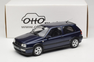 Volkswagen Golf Mk3 VR6 Mørkeblå Otto 1:18 OT046 Resin — billede 6 af 6