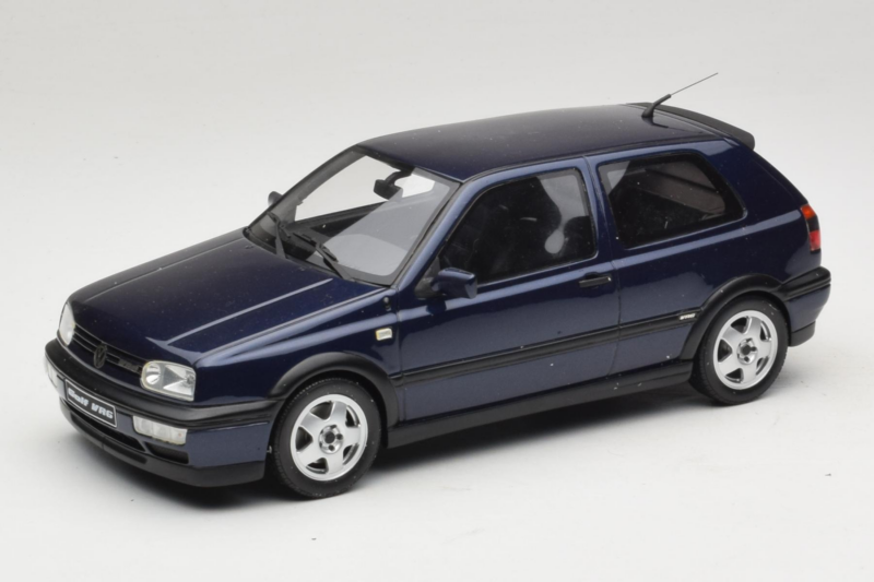Volkswagen Golf Mk3 VR6 Mørkeblå Otto 1:18 OT046 Resin