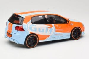 Volkswagen Golf Mk5 Zender Gulf Norev 1:18 188454 Metal — billede 3 af 8