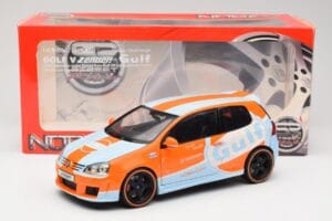 Volkswagen Golf Mk5 Zender Gulf Norev 1:18 188454 Metal — billede 8 af 8