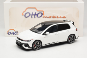 Volkswagen Golf Mk8 GTI Clubsport Pure White Otto 1:18 OT1221 Resin — billede 6 af 6