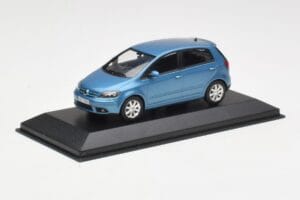 Volkswagen Golf Plus Mk5 Blue Metallic Minichamps 1:43 GOLF002 Metal — billede 2 af 4