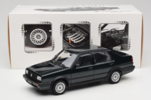 Volkswagen Jetta Mk3 CL Sort Icartime 1:18 JETTA001 Metal — billede 8 af 8
