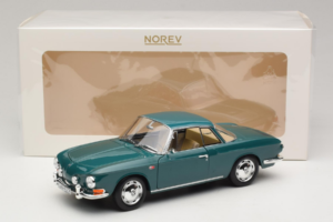 Volkswagen Karmann Ghia 1500 Grøn Norev 1:18 188648 Metal — billede 2 af 8