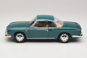 Volkswagen Karmann Ghia 1500 Grøn Norev 1:18 188648 Metal — billede 3 af 8
