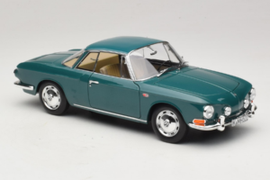 Volkswagen Karmann Ghia 1500 Grøn Norev 1:18 188648 Metal — billede 6 af 8