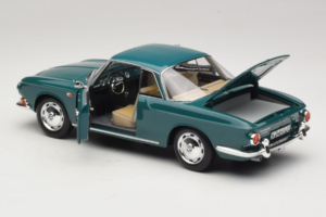 Volkswagen Karmann Ghia 1500 Grøn Norev 1:18 188648 Metal — billede 7 af 8