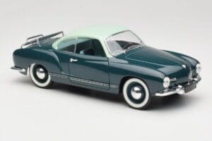 Volkswagen Karmann Ghia Blå Solido 1:18 8061 Metal — billede 6 af 8
