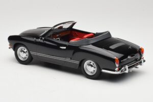 Volkswagen Karmann Ghia Cabriolet Sort Minichamps 1:18 155054031 Metal — billede 5 af 6
