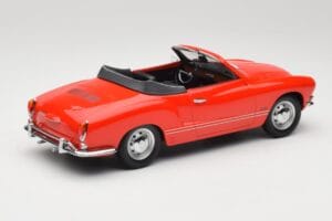 Volkswagen Karmann Ghia Cabriolet Rød Minichamps 1:18 155054030 Metal — billede 2 af 6