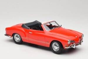 Volkswagen Karmann Ghia Cabriolet Rød Minichamps 1:18 155054030 Metal — billede 4 af 6