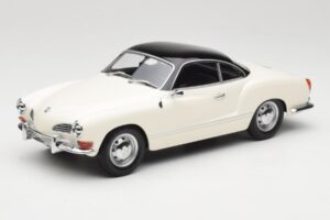 Volkswagen Karmann Ghia Creme Sort Minichamps 1:18 155054021 Metal