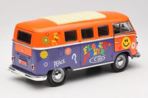 Volkswagen Microbus T1 Flower Power Road Signature 1:18 92329 Metal — billede 3 af 8