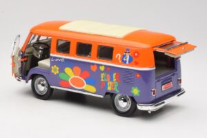 Volkswagen Microbus T1 Flower Power Road Signature 1:18 92329 Metal — billede 5 af 8