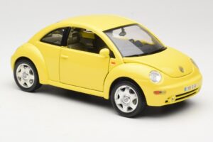 Volkswagen New Beetle Gul Bburago 1:18 BEETLE001 Metal — billede 6 af 8