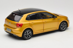 Volkswagen Polo Plus Gul OEM 1:18 ZVY000009GEL Metal — billede 3 af 8