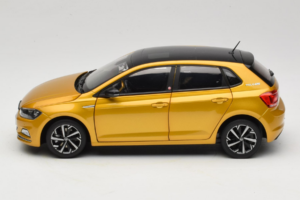 Volkswagen Polo Plus Gul OEM 1:18 ZVY000009GEL Metal — billede 4 af 8