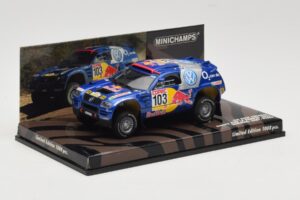 Volkswagen Race Touareg #103 B. Saby / R. Perin Winner Rally Por Las Pampas 2005 Minichamps 1:43 436055303 Metal — billede 2 af 4