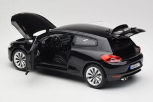 Volkswagen Scirocco Mk3 Sort Norev 1:18 188471 Metal — billede 5 af 8