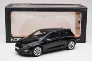 Volkswagen Scirocco Mk3 Sort Norev 1:18 188471 Metal — billede 8 af 8