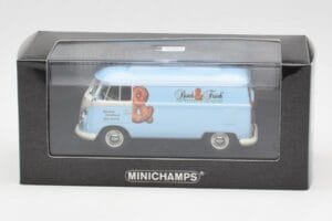 Volkswagen T1 Panel Van Resch & Frisch Minichamps 1:43 430052216 Metal — billede 4 af 4