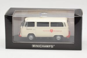 Volkswagen T2 Ambulance Malteser Hilfsdienst Minichamps 1:43 400053092 Metal — billede 4 af 4
