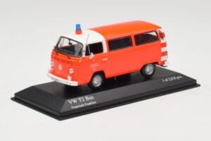 Volkswagen T2 Bus Brandvæsen Frankfurt Minichamps 1:43 400053091 Metal — billede 2 af 4