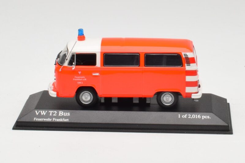 Volkswagen T2 Bus Brandvæsen Frankfurt Minichamps 1:43 400053091 Metal