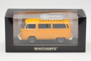 Volkswagen T2 Bus Gul Minichamps 1:43 400053002 Metal — billede 4 af 4