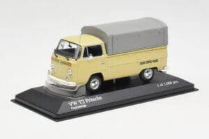 Volkswagen T2 Flatbed Beige Minichamps 1:43 400053204 Metal — billede 2 af 4