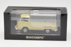 Volkswagen T2 Flatbed Beige Minichamps 1:43 400053204 Metal — billede 4 af 4