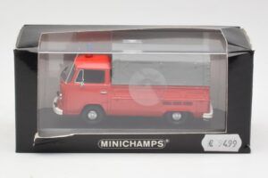 Volkswagen T2 Flatbed Brandvæsen Dortmund Minichamps 1:43 400053290 Metal — billede 4 af 4