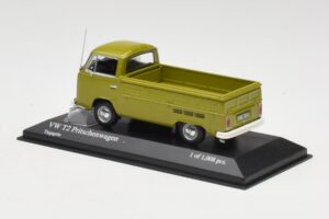 Volkswagen T2 Flatbed Grøn Minichamps 1:43 400053202 Metal — billede 3 af 4