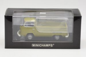 Volkswagen T2 Flatbed Grøn Minichamps 1:43 400053202 Metal — billede 4 af 4